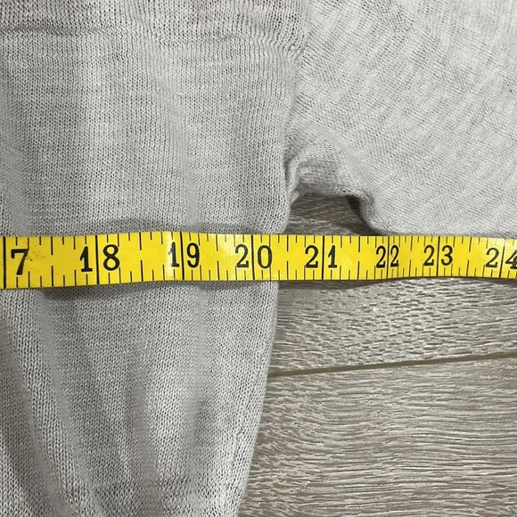Athleta Buena Vista Tunic Linen Blend Lightweight Long Sleeve Sweater Gr… - Picture 8 of 16